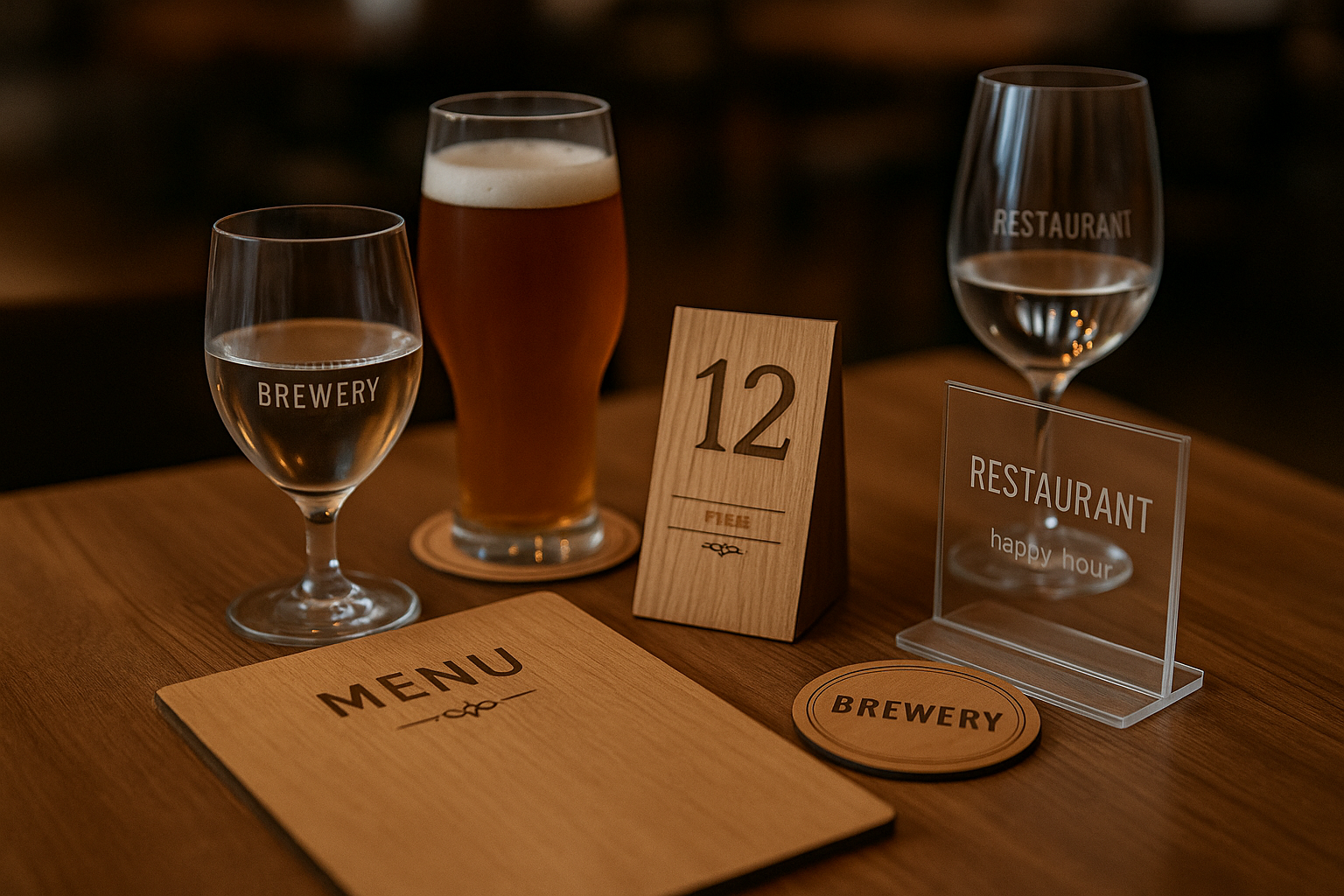 Restaurant Laser Engraving laser engraving examples - professional services in Hagerstown MD